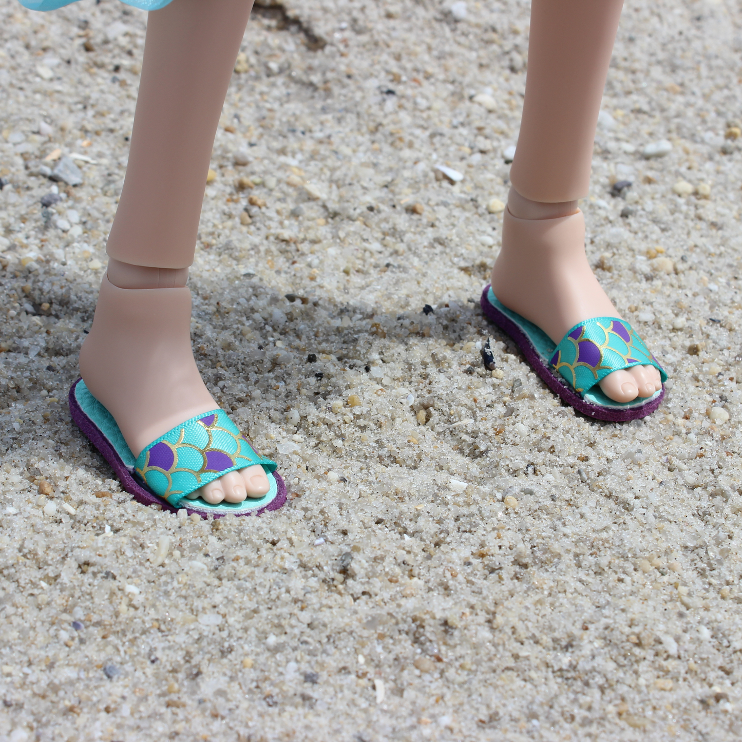 Mermaid Princessbound Flip-Flop Shoes - The Doll Fairy