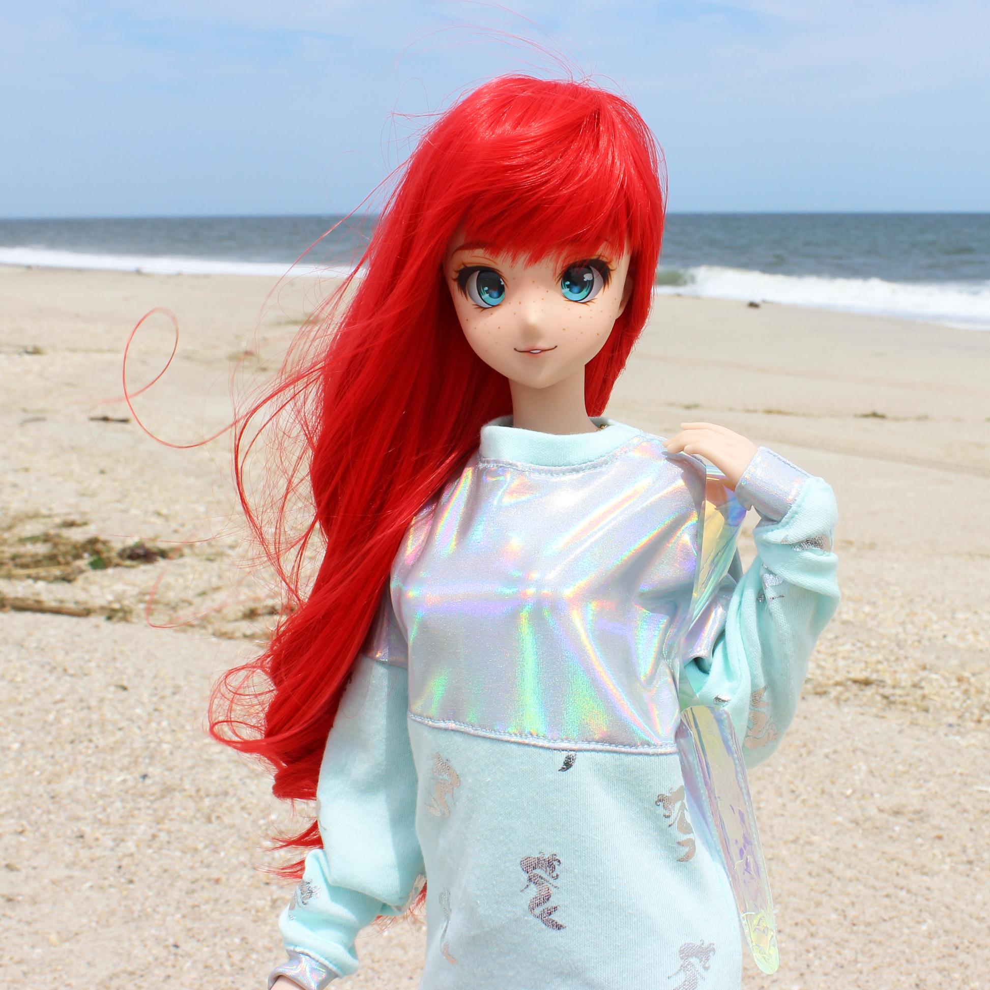 Mermaid Princessbound Holographic Hype Jersey - The Doll Fairy