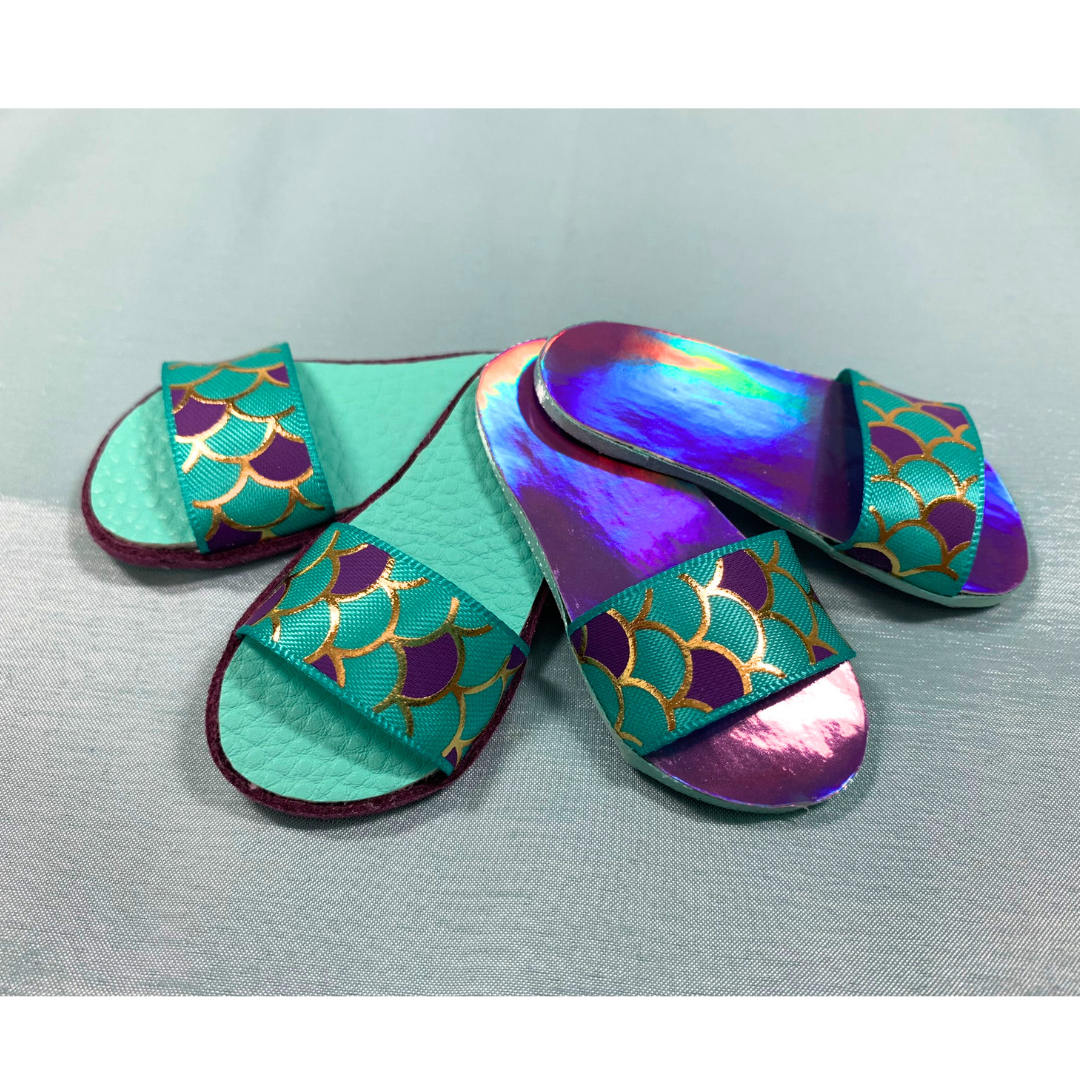 Mermaid Princessbound Flip-Flop Shoes - The Doll Fairy
