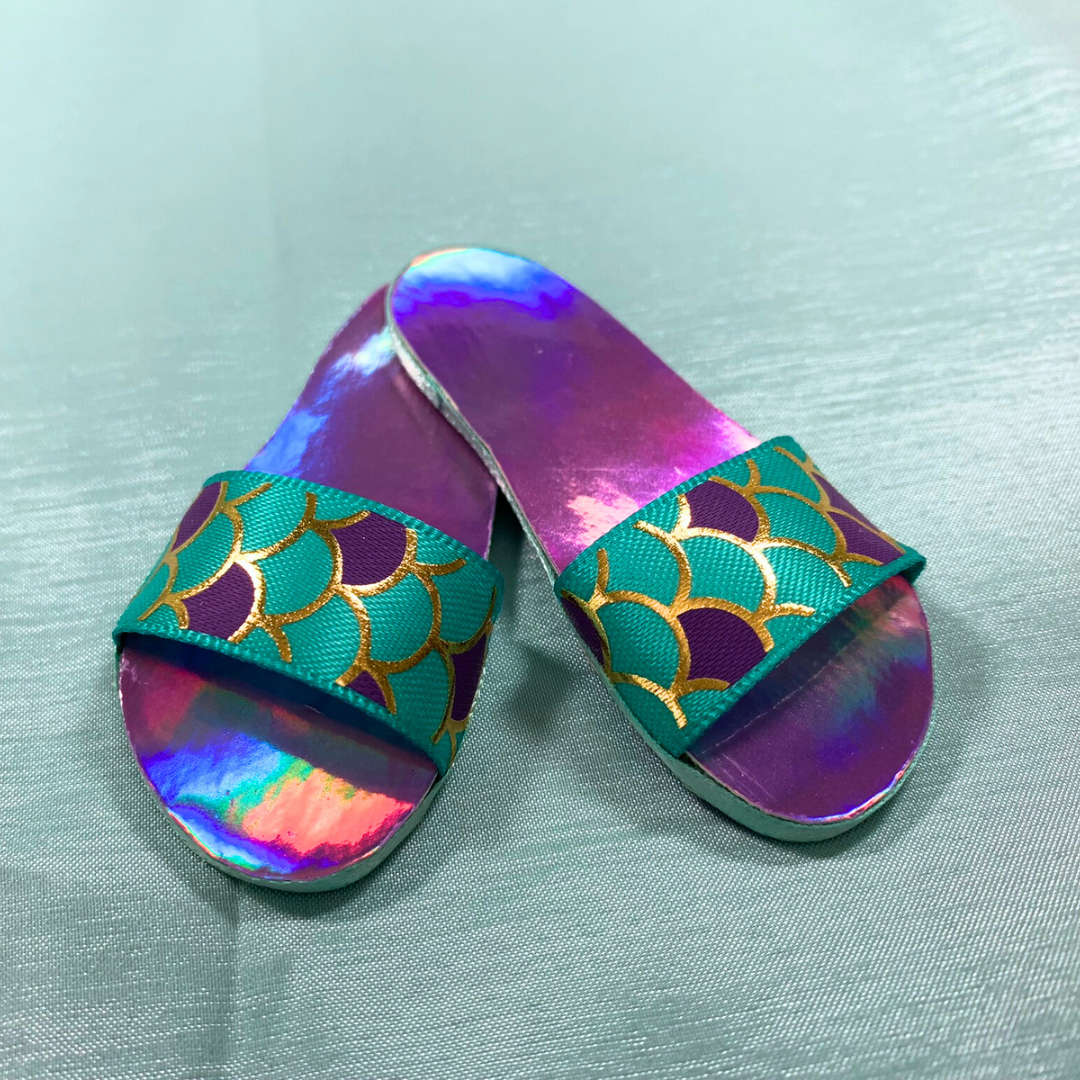 Mermaid Princessbound Flip-Flop Shoes - The Doll Fairy