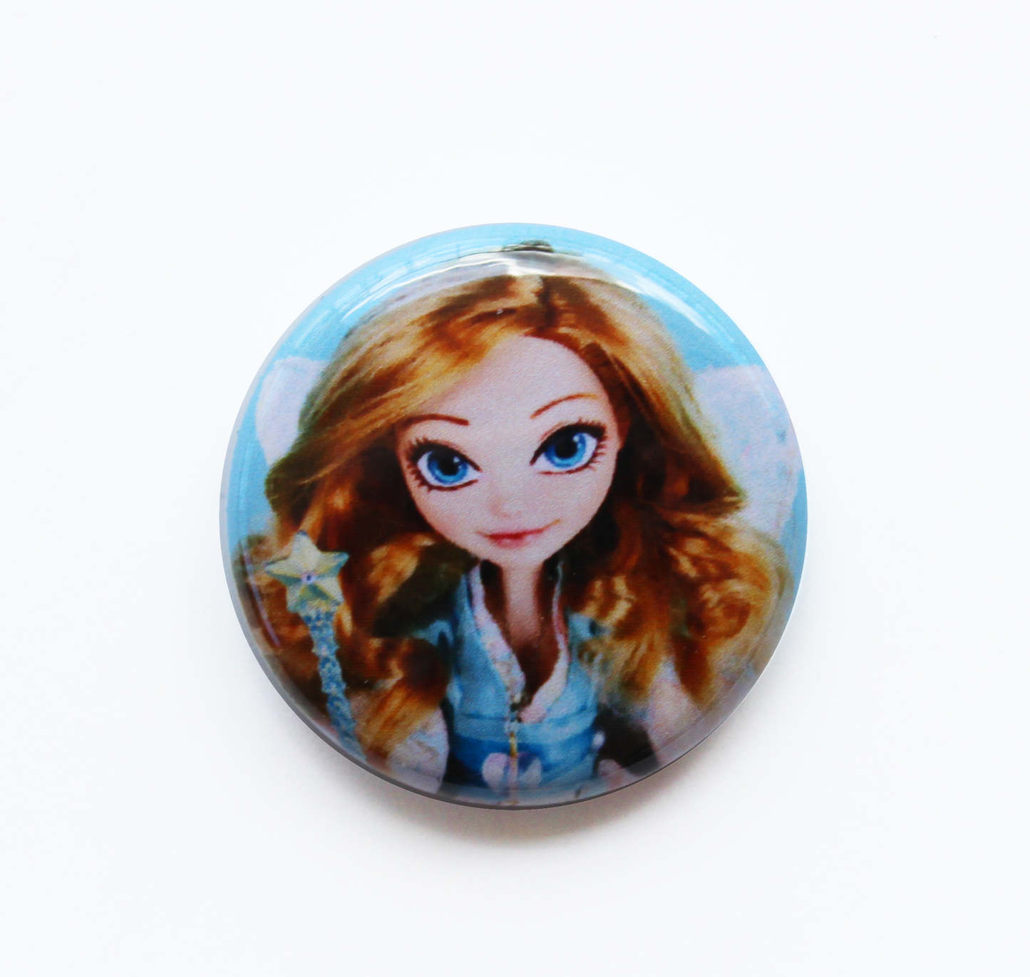 Doll Fairy Mini Button Pin Badge - The Doll Fairy