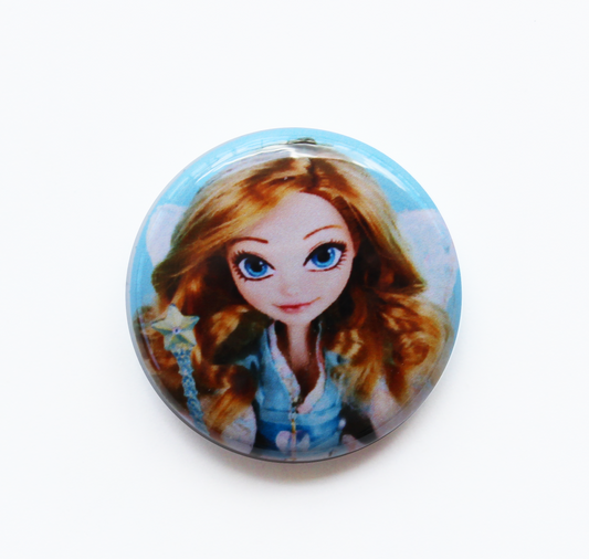 Doll Fairy Mini Button Pin Badge - The Doll Fairy