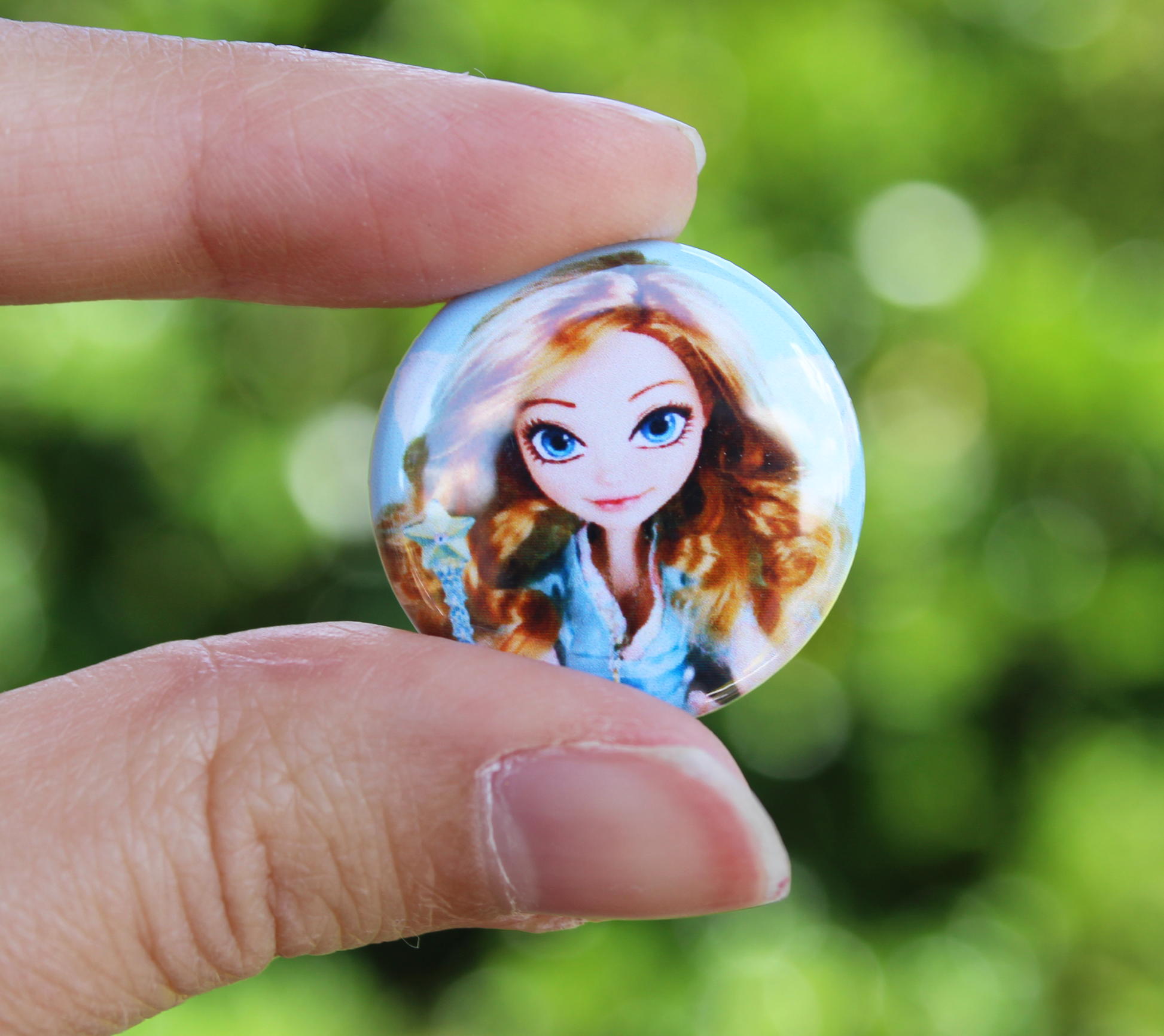 Doll Fairy Mini Button Pin Badge - The Doll Fairy