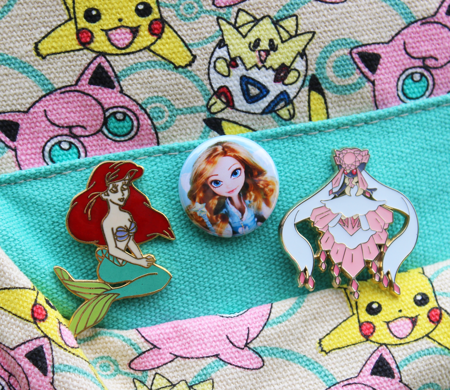 Doll Fairy Mini Button Pin Badge - The Doll Fairy