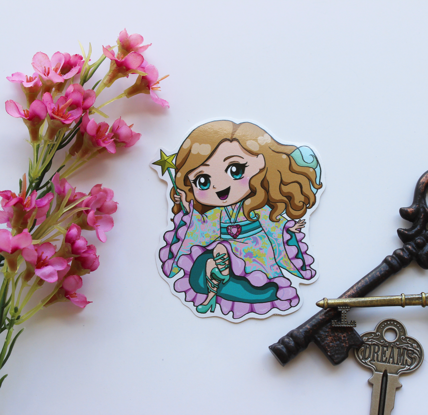 Doll Fairy Chibi Vinyl Sticker - The Doll Fairy