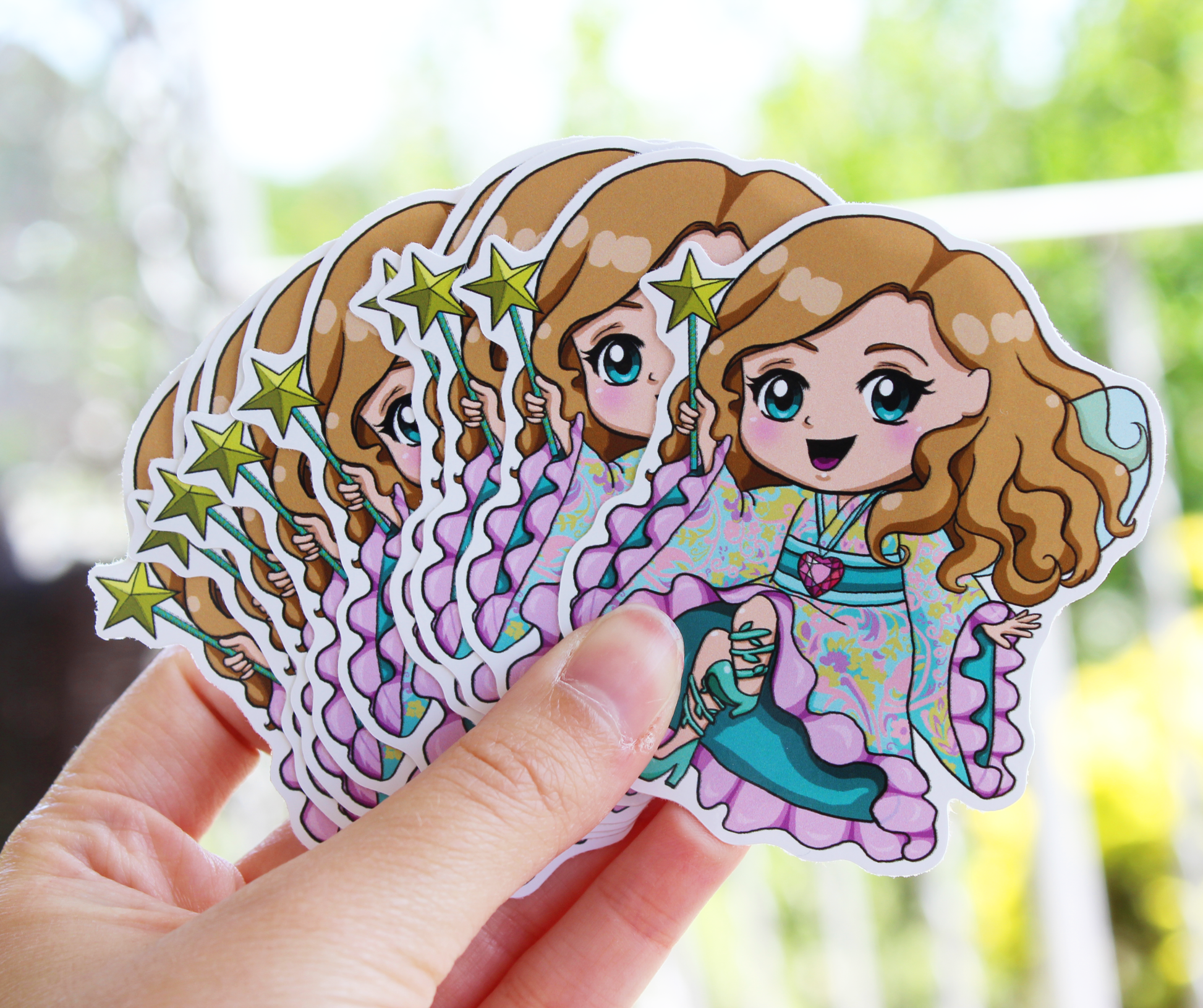 Doll Fairy Chibi Vinyl Sticker - The Doll Fairy