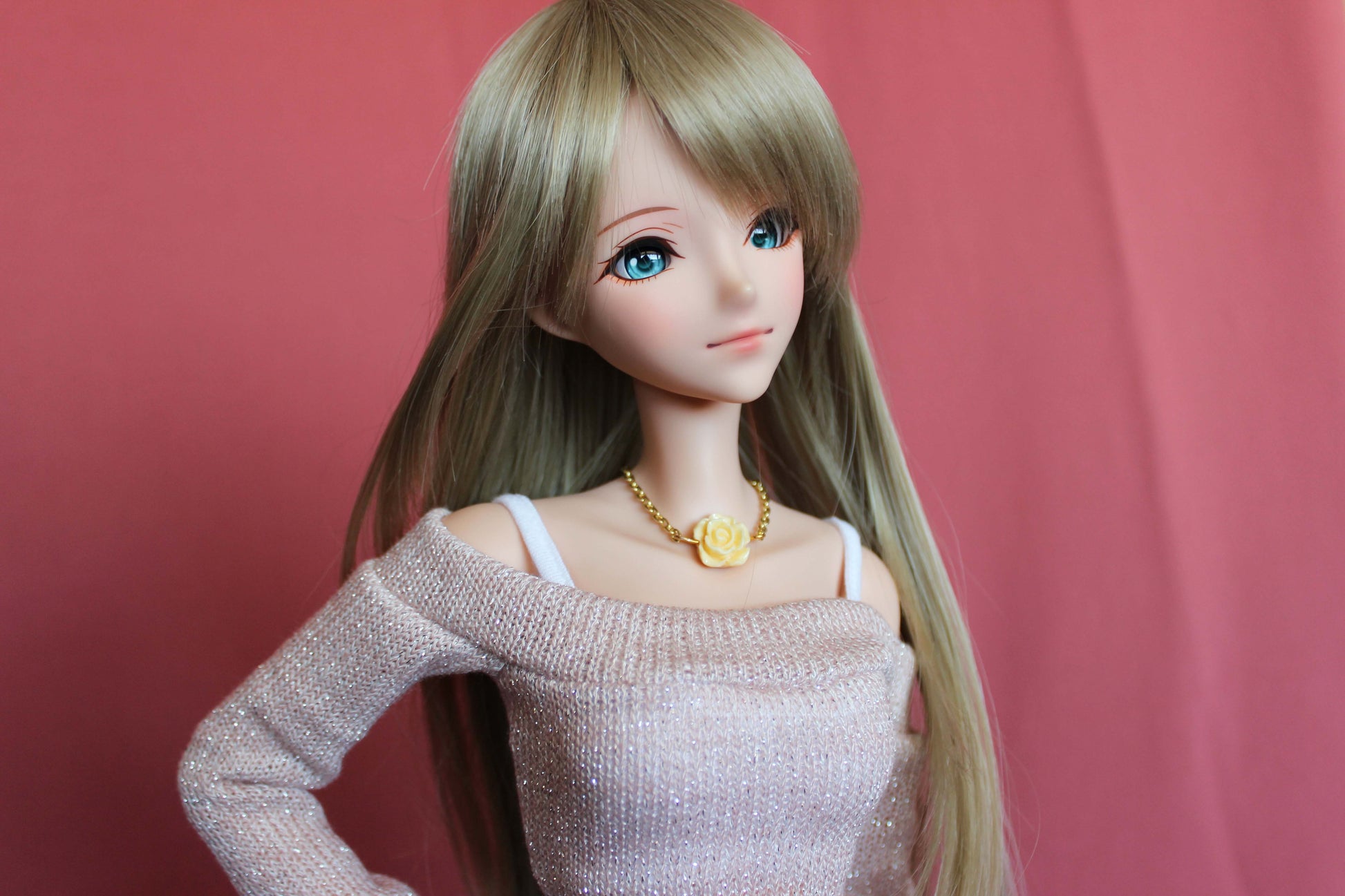 Rose Necklace for Smart Dolls - The Doll Fairy