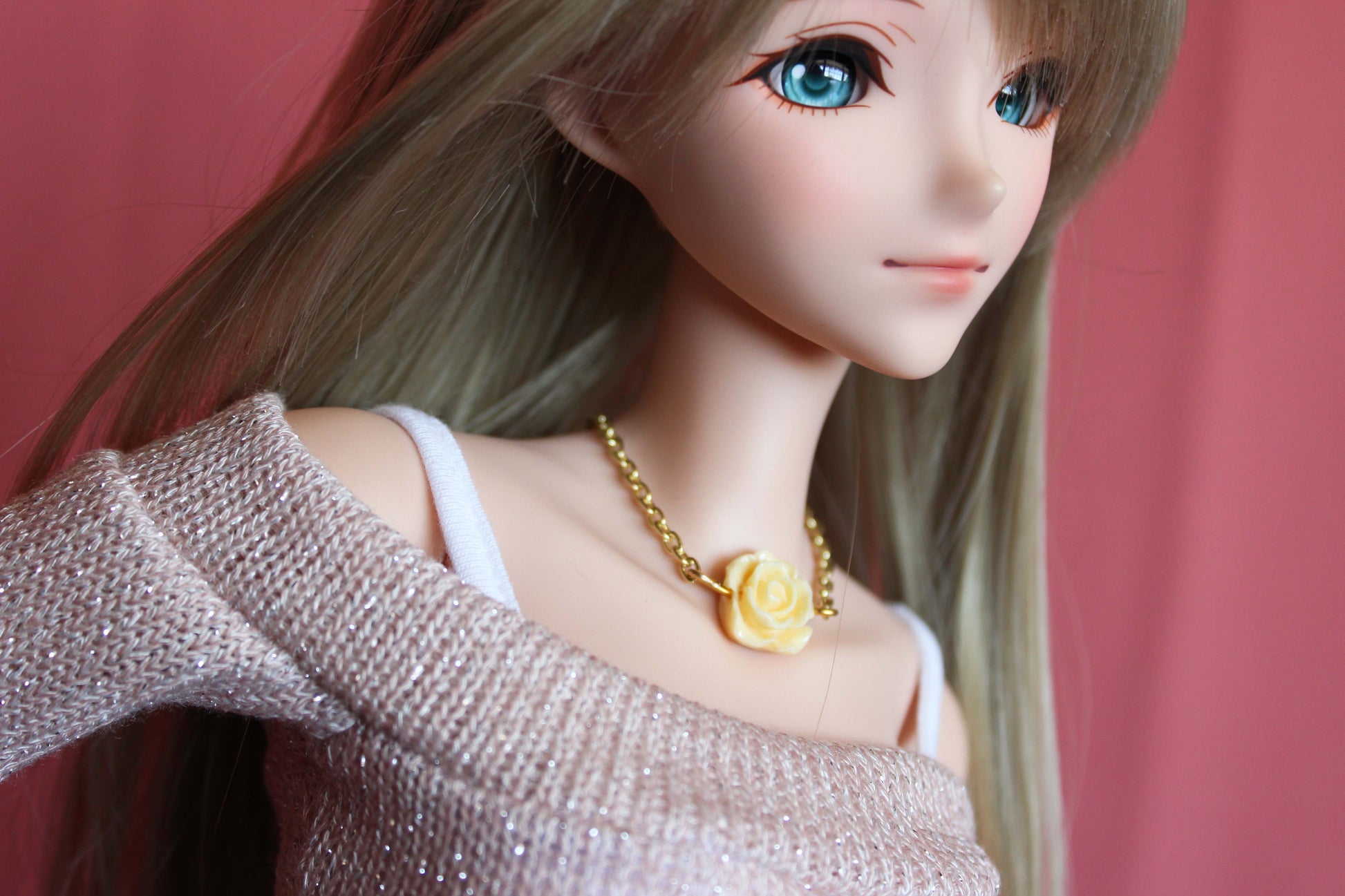 Rose Necklace for Smart Dolls - The Doll Fairy