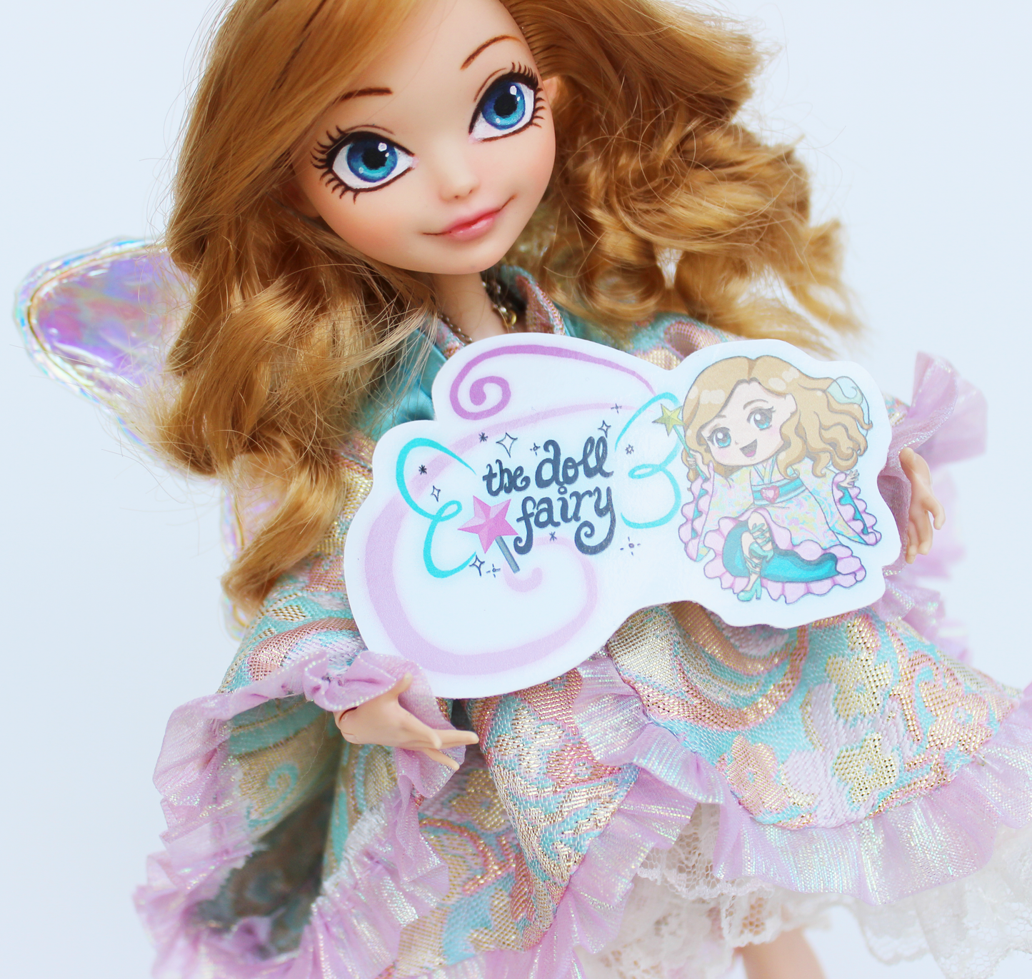 Doll Fairy Logo Vinyl Sticker - The Doll Fairy