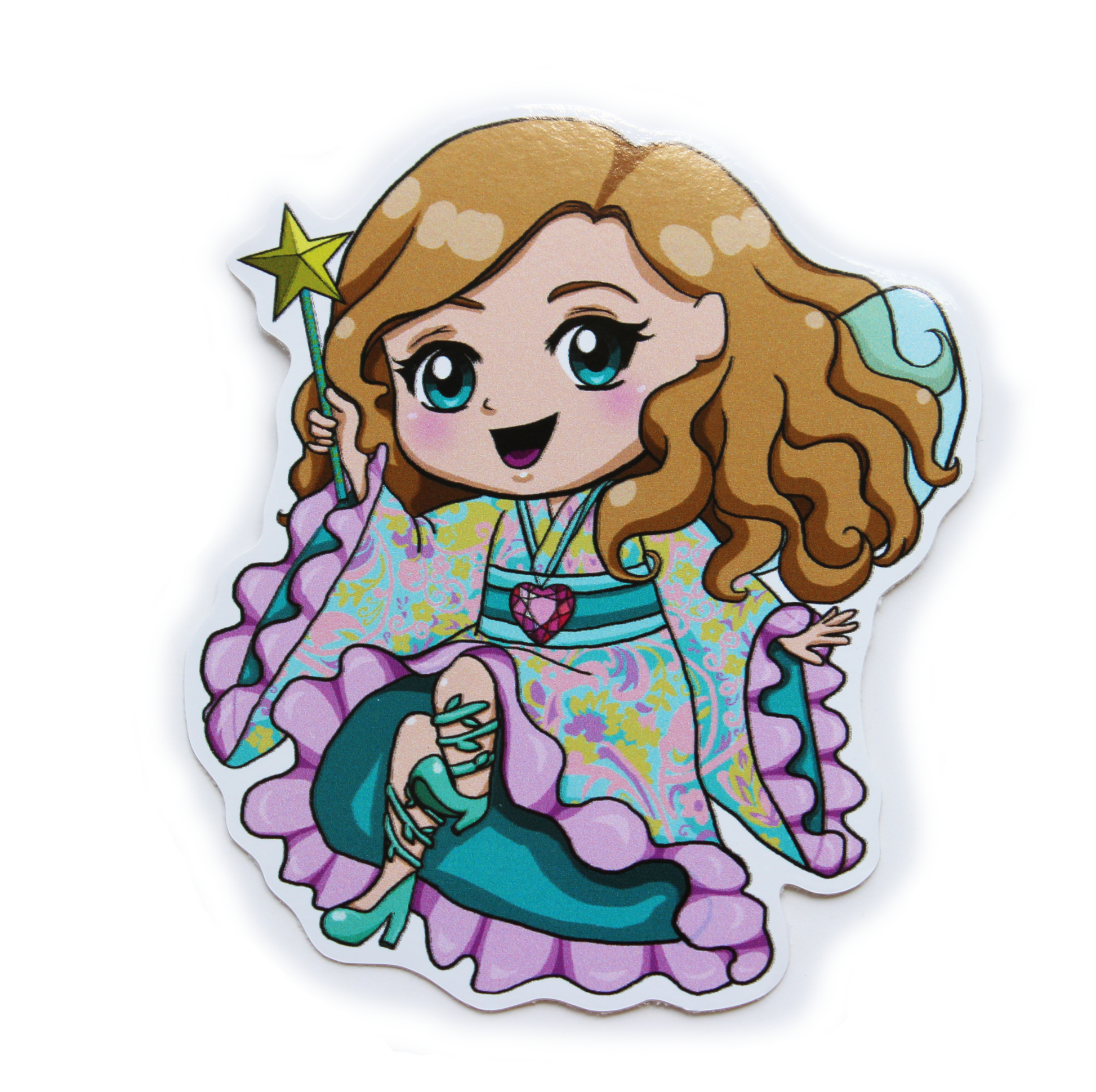 Doll Fairy Chibi Vinyl Sticker - The Doll Fairy