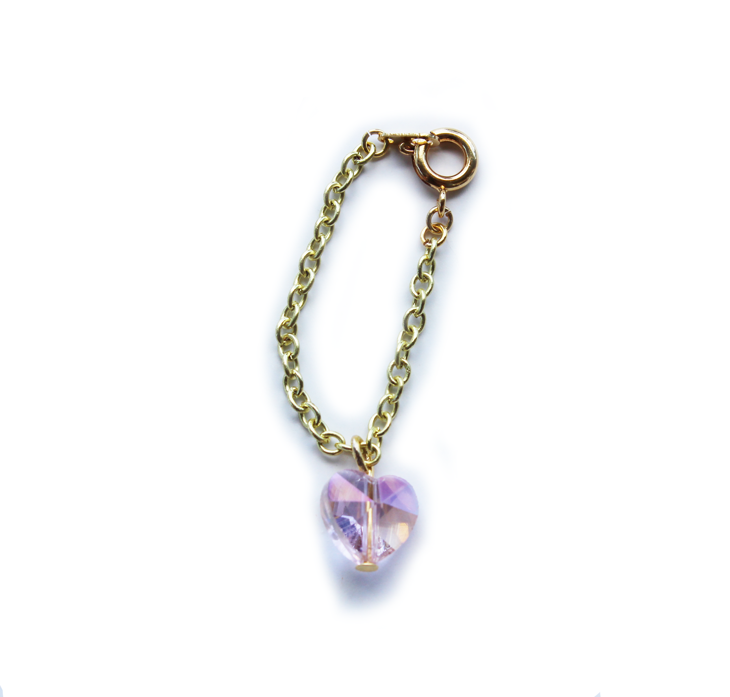 Doll Fairy Crystal Heart Necklace for Small Dolls - The Doll Fairy