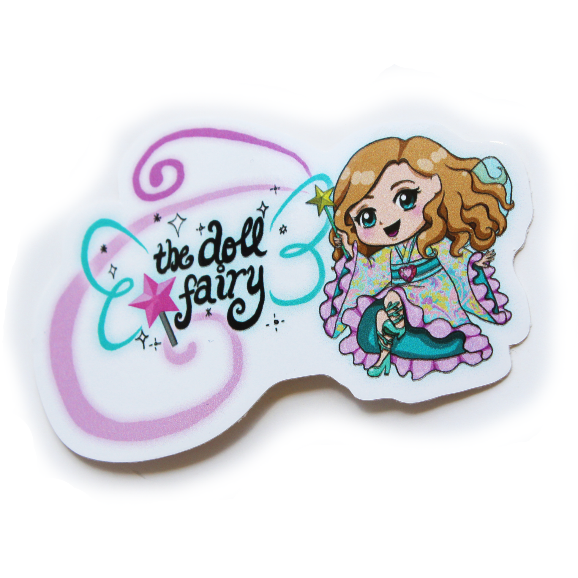 Doll Fairy Logo Vinyl Sticker - The Doll Fairy
