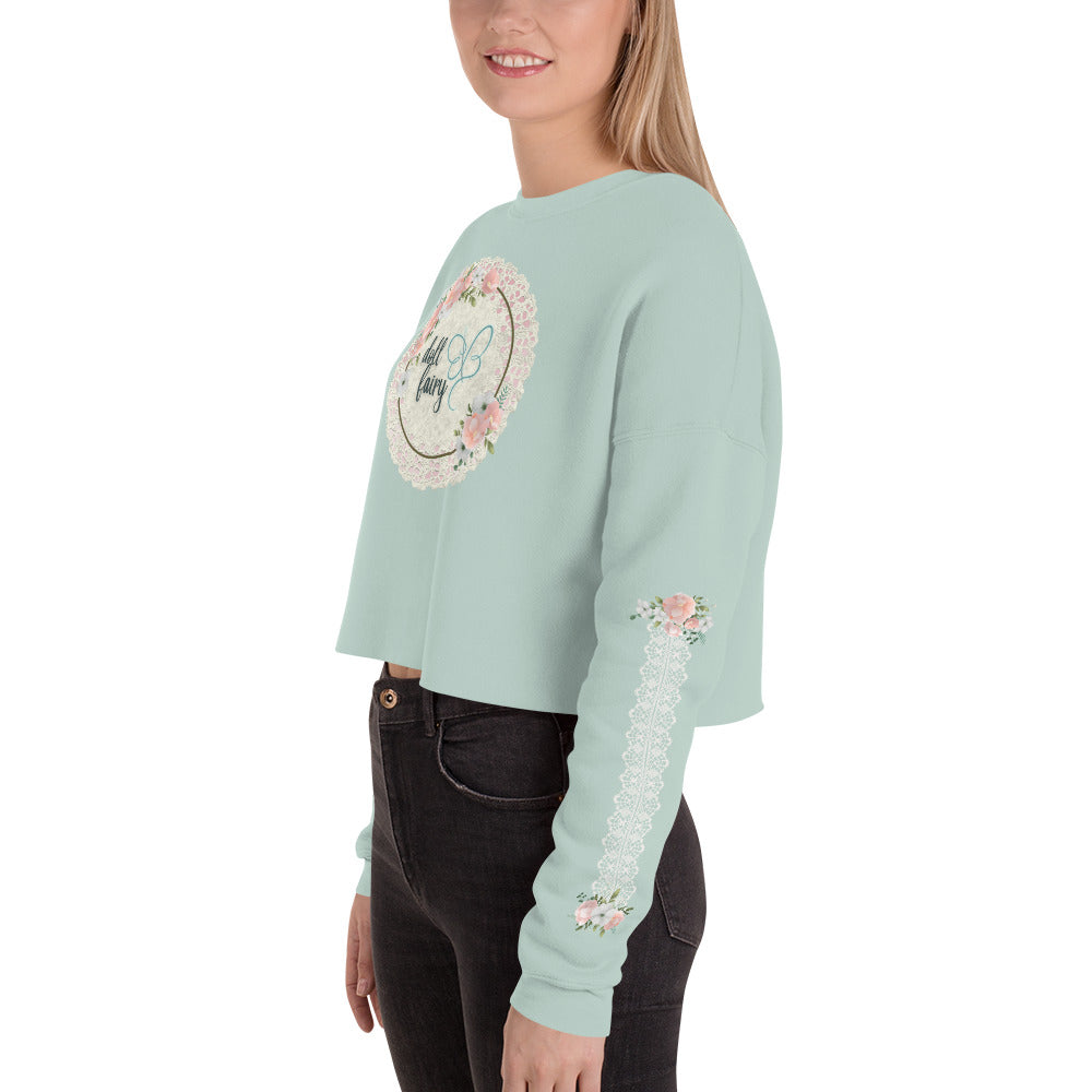 2023 Doll Fairy Logo Crop Sweatshirt - The Doll Fairy