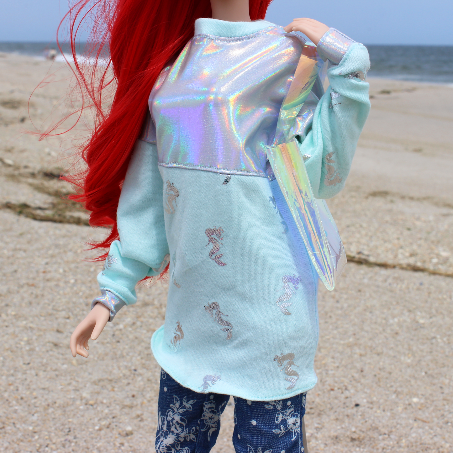 Mermaid Princessbound Holographic Hype Jersey - The Doll Fairy