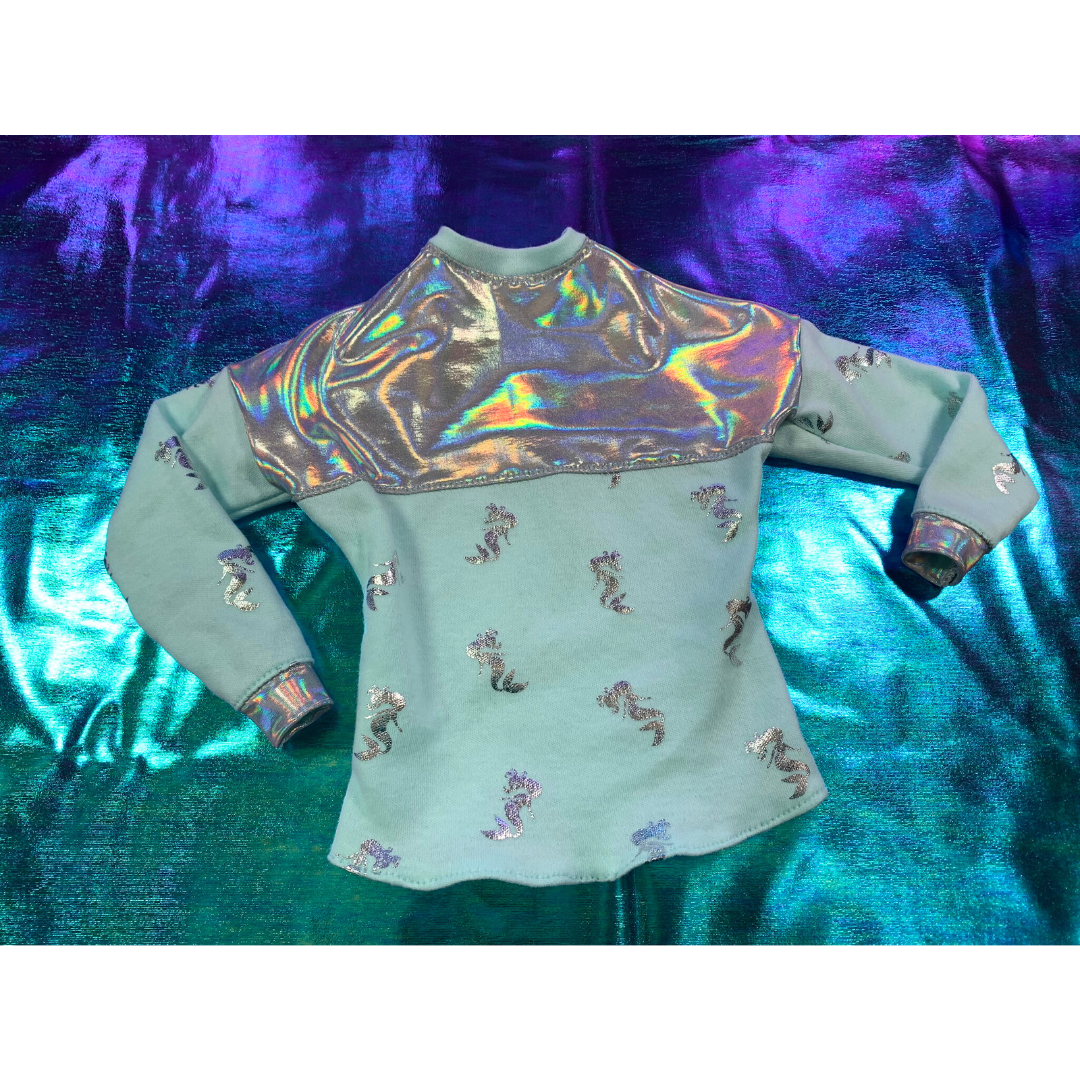 Mermaid Princessbound Holographic Hype Jersey - The Doll Fairy