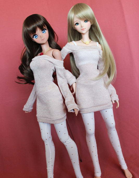 "Rose Gold Romantic" Smart Doll Outfit Set - The Doll Fairy