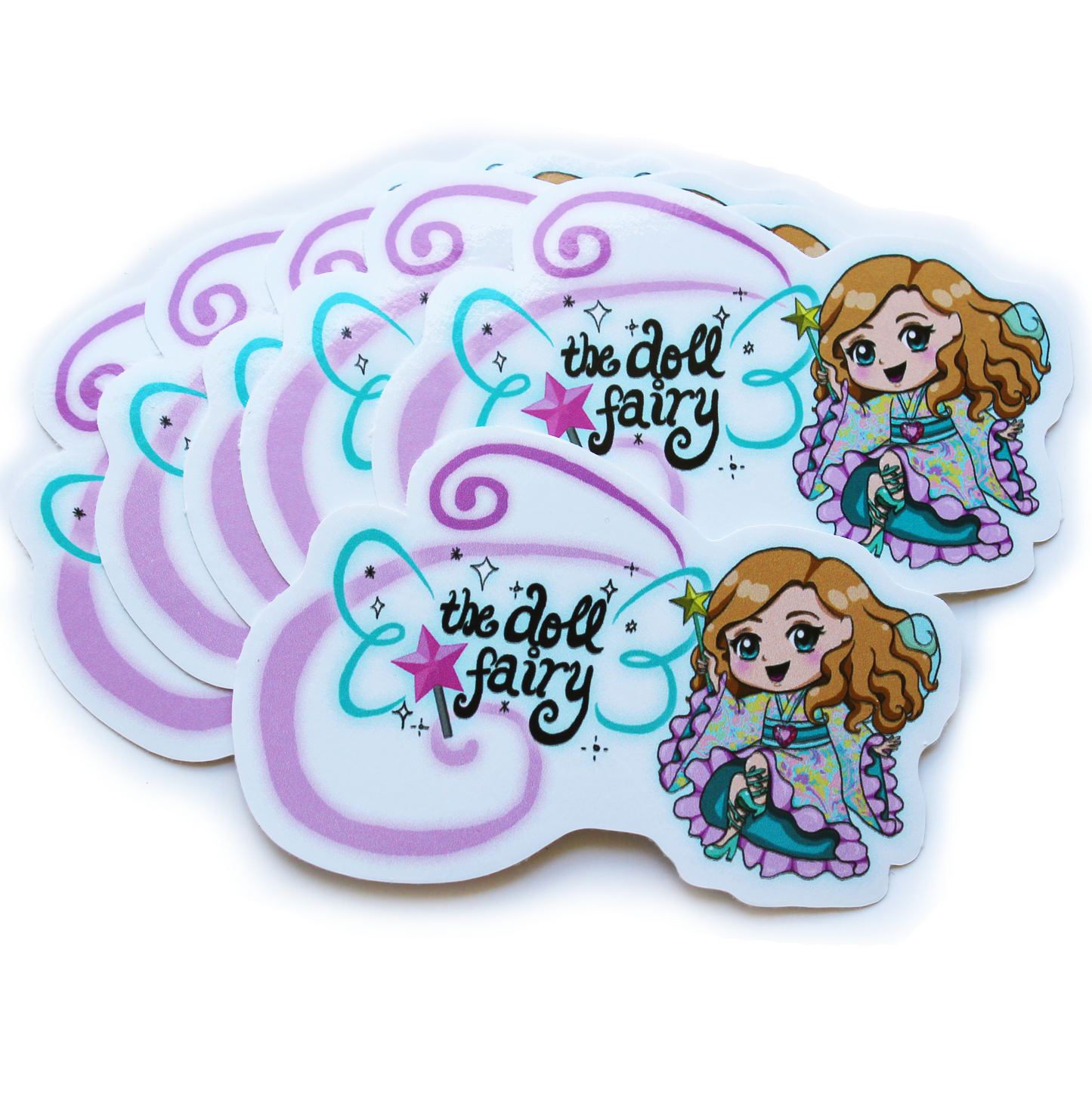 Doll Fairy Logo Vinyl Sticker - The Doll Fairy