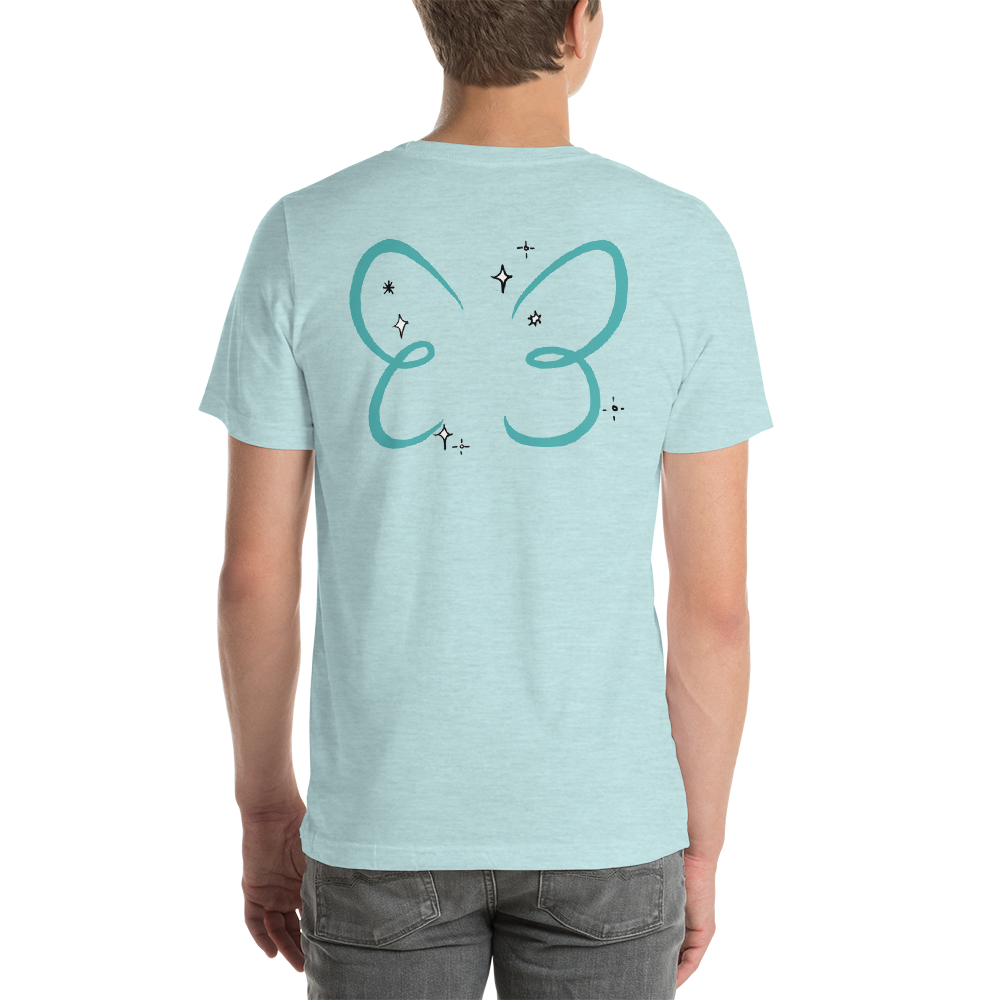 Doll Fairy Wings Short-Sleeve Unisex T-Shirt (White, Teal, Peach, Pink) - The Doll Fairy